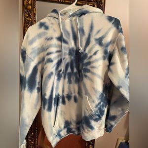 Tie dye hoodie (blue)